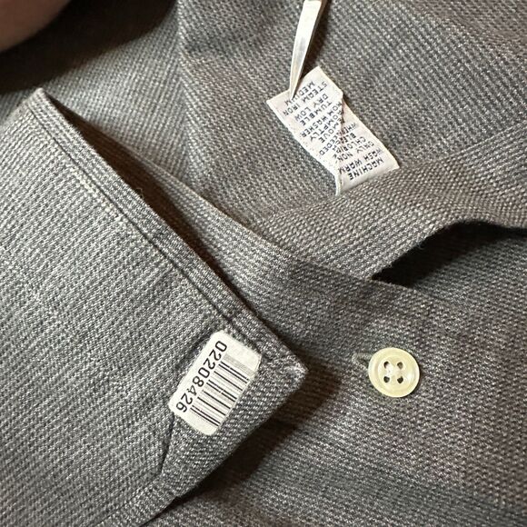 90s Vintage Ralph Lauren Blake Shirt 100% Two-ply Jersey Knit Cotton EVC MINT - Picture 10 of 10